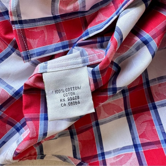 Bugatchi Uomo Classic Fit Long Sleeve Button Down Shirt Size M - Picture 2 of 11